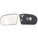 Geam oglinda Mercedes Clasa C Sportcoupe (Cl203), 11.2000-05.2008, Clasa C (W203) 05.2000-03.2007, Clasa E (W211) 03.2002-06.2006, Stanga, Crom, Cu i
