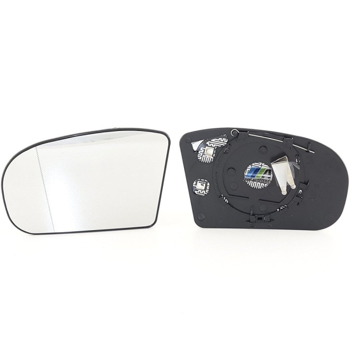 Geam oglinda Mercedes Clasa C Sportcoupe (Cl203), 11.2000-05.2008, Clasa C (W203) 05.2000-03.2007, Clasa E (W211) 03.2002-06.2006, Stanga, Crom, Cu i
