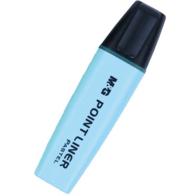 Marker evidentiator - Sky Blue, Non Permanent, Albastru foto