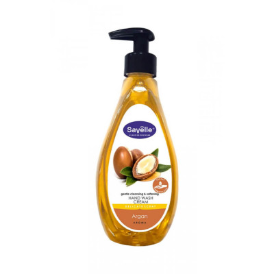 Sapun Lichid cu Pompita Savelle Argan, 500ml, Parfum Placut, Sapun Lichid, Sapun Lichid Savelle, Sapun Lichid cu Parfum, Sapun pentru Maini, Sapun Lic foto