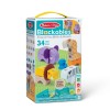 MELISSA AND DOUG SET DE CONSTRUCTIE DIN LEMN ANIMALE DIN SAFARI, Spin Master