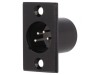 Soclu XLR Tată 4 Pin Montare Panou, CLIFF
