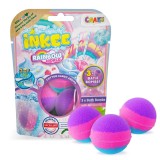 Craze - Bile de baie Inkee 3 buc curcubeu parfumat