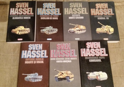 SVEN HASSEL COLECTIE INTEGRALA (7 VOL) EDITIE 1995 foto