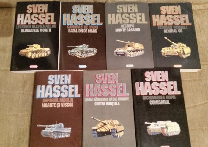 SVEN HASSEL COLECTIE INTEGRALA (7 VOL) EDITIE 1995