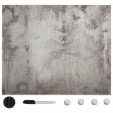 vidaXL Tablă magnetică de perete, 50 x 50 cm, sticlă