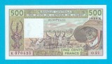 Bancnotă Senegal (pick 706K) 500 Francs 1989 UNC serie: K 570435