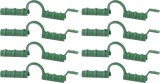 Clipsuri pentru fixare folie Strend Pro, 8 mm, verzi, set 8 buc
