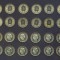 ELVETIA SET DE MONEDE 5 Rappen x12 buc 2008 - 2014 2015 2016 2017 2018 2019 UNC