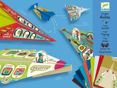 Joc creativ origami Avioane, Djeco foto