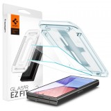 Cumpara ieftin Folie de protectie Ecran Exterior Spigen GlastR EZ FIT pentru Samsung Galaxy Z Fold6 F956, Sticla Securizata, Full Glue, Set 2 bucati AGL07969
