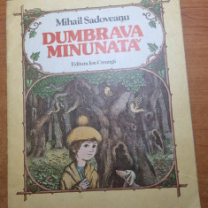 carte pentru copii - dumbrava minunata - mihail sadoveanu - din anul 1984
