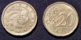 20 euro cent Spania - 2001, Europa