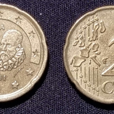 20 euro cent Spania - 2001