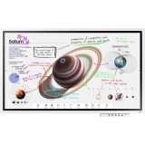 Cumpara ieftin Ecran Interactiv Samsung Flip Pro WM55B, 55 inch, 4K UHD, Touchscreen, Wi-Fi, HDMI, USB-C, Boxe, Alb/Gri, Garantie 3 Ani