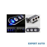 Prelungitor priza 3 cai auto si 1 usb cod:wf-013 Alta marca Alt model #7