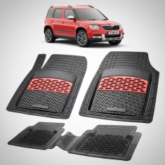 Covorase Skoda Yeti I Compatibile 2009-2017 | Red