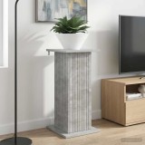 vidaXL Suport pentru plante 2 pcs Gri Beton 30,5 x 30 x 60,5 cm 899787