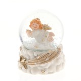 Decoratiune glob cu ingeras 9.5 cm