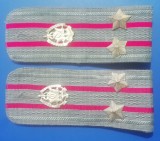 C1 8 - Grade militare - comunism - camasa bluza - locotenent colonel intendenta
