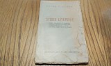 PETRE V. HANES - Studii Literare - Editura Universala ALCALAY, 1925, 240 p., Alta editura
