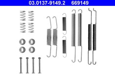 ATE 03.0137-9149.2 Set accesorii, sabot de frana