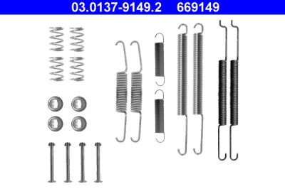 ATE 03.0137-9149.2 Set accesorii, sabot de frana foto