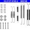 ATE 03.0137-9149.2 Set accesorii, sabot de frana