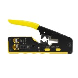 Cleste de Sertizat PNI SR7 pentru RJ45/RJ12, CAT5-CAT8, Otel, 305g