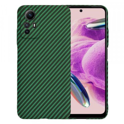 Husa pentru Xiaomi Redmi Note 12S, Techsuit, Carbonite FiberShell, Verde foto