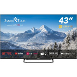 Televizor LED SmartTech 43UW02V, 108 cm, Smart WebOS, 4K Ultra HD, Clasa F