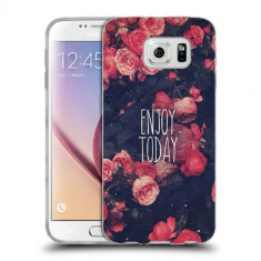 Husa Samsung Galaxy S7 Edge G935 Silicon Gel Tpu Model Enjoy Today foto