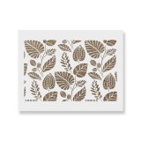 Cumpara ieftin Sablon 900x600x0.7mm Scandinavian Palm Leaves Refolosibil, model MXSP7019