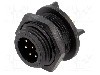 Conector circular, tata, 8 pini, BULGIN - PX0413/08P/PC