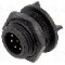 Conector circular, tata, 8 pini, BULGIN - PX0413/08P/PC