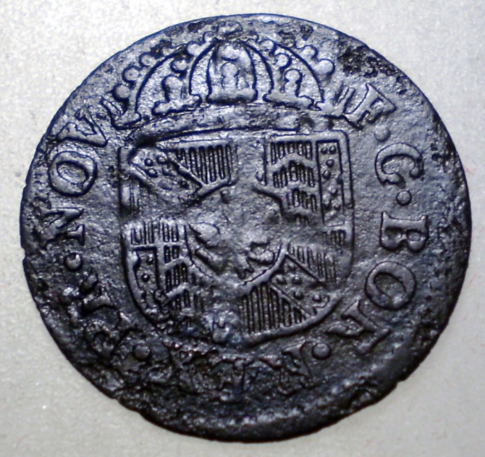 G.282 ELVETIA CANTON NEUCHATEL 1/2 KREUZER 1792 BILLON