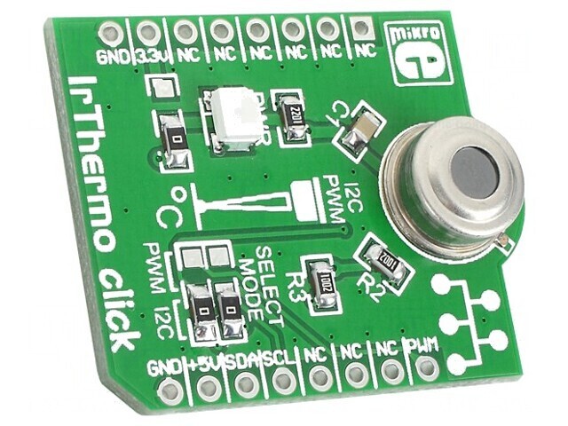 Termometru &icirc;n infraroșu I2C 5V IRTHERMO CLICK