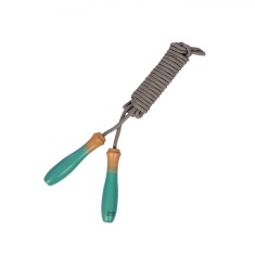 Coarda sarit cu manere din lemn FSC, 5m, turquoise, MAMAMEMO EduKinder World foto