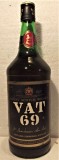 RARE WHISKY VAT 69, L.1 GR, 43, ANI 90, Europa, Rosu, Sec