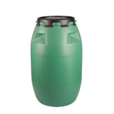 Butoi plastic 200L cu capac Somplast foto