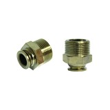 Mufa rapida dreapta din metal fi 10 cu filet M22 si surub metalic