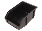 Container ESD STATICTEC 130x89x197mm negru STP1102