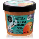 Organic Shop Body Scrub Thalassa Adriatica exfoliant pentru corp cu efect lifting parfum Peach &amp; Lavender 300 ml