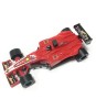 Masinuta Formula rosie cu mecanism inertial, plastic non-toxic, dimensiuni 27x12x7cm, recomandata +3 ani