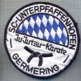 AX 1189 EMBLEMA JUJUTSU-KARATE-SC-UNTERPFAFFENHOFEN -GERMERING -PT COLECTIONARI