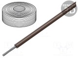 Cablu SiF 1x6mm2 cu litat Cu LSZH silicon maro 100m - HELUKABEL