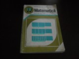 Matematica Manual pentru clasa a IV-a ,1989