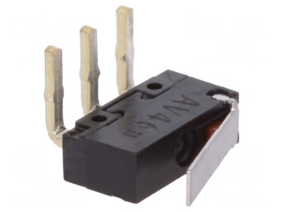 Micro&amp;icirc;ntrerupător cu Manetă SPDT IP40 0,1A/30VDC foto