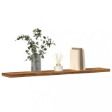VidaXL Rafturi perete 4 buc., lemn vechi, 60x20x1,5 cm, lemn prelucrat