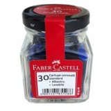 Cartuse mici cerneala albastra Faber-Castell, Faber Castell